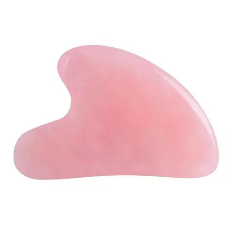 Rose Quartz Gua Sha + Roller Set